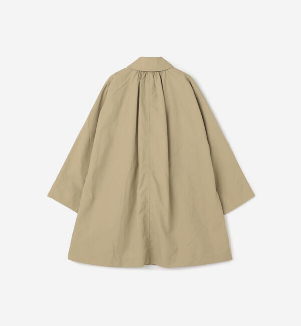 DANTON「DANTON | ナイロンタッサー ドルマンスリーブコート WOMEN」|ダッフルコート|