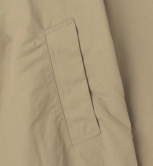 DANTON「DANTON | ナイロンタッサー ドルマンスリーブコート WOMEN」|ダッフルコート|