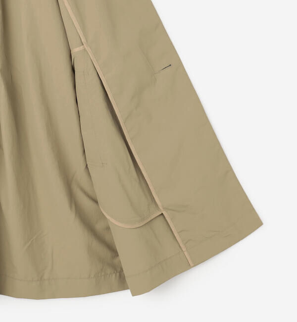 DANTON「DANTON | ナイロンタッサー ドルマンスリーブコート WOMEN」|ダッフルコート|