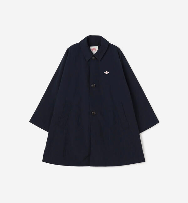 DANTON「DANTON | ナイロンタッサー ドルマンスリーブコート WOMEN」|ダッフルコート|