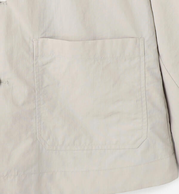 DANTON「DANTON | ナイロンタッサー ドルマンスリーブジャケット WOMEN」|テーラードジャケット|