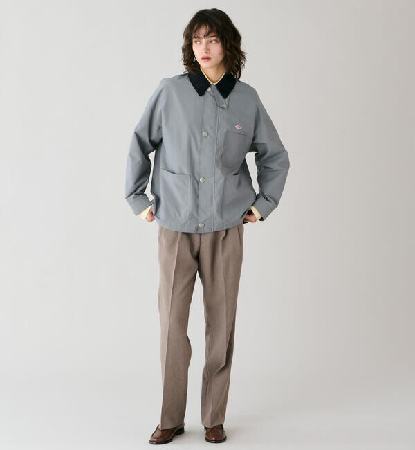 DANTON「DANTON | ナイロンタフタ カバーオールジャケット WOMEN」|その他|