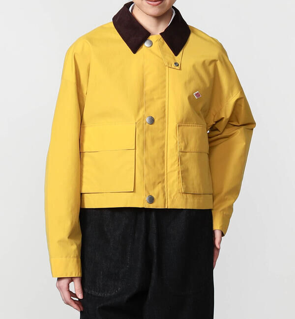 DANTON「DANTON | ナイロンタフタ ショートジャケット WOMEN」|その他|YELLOW