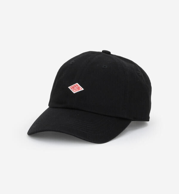 DANTON「DANTON | コットンツイル 6Pキャップ UNISEX」|キャップ・キャスケット|BLACK