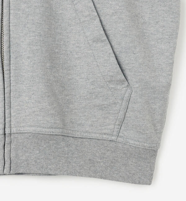 DANTON「DANTON | コットンテリー ジップパーカー WOMEN」|スウェット・ジャージ|