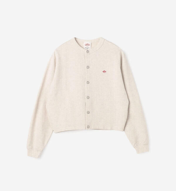 DANTON「DANTON | コットンテリー クルーネックカーディガン WOMEN」|その他|