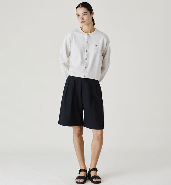 DANTON「DANTON | コットンテリー クルーネックカーディガン WOMEN」|その他|