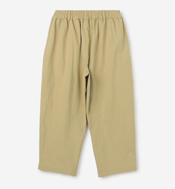 DANTON「DANTON | コットンナイロンツイル 2タックワイドイージーパンツ WOMEN」|チノ|