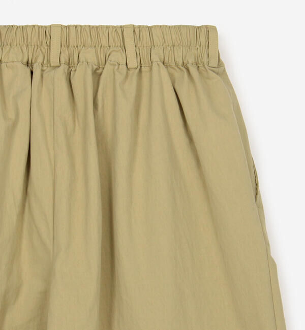 DANTON「DANTON | コットンナイロンツイル 2タックワイドイージーパンツ WOMEN」|チノ|