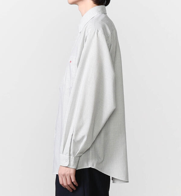 DANTON「DANTON | ポリオックスフォード ボタンダウン長袖シャツ MEN」|シャツ・ブラウス|