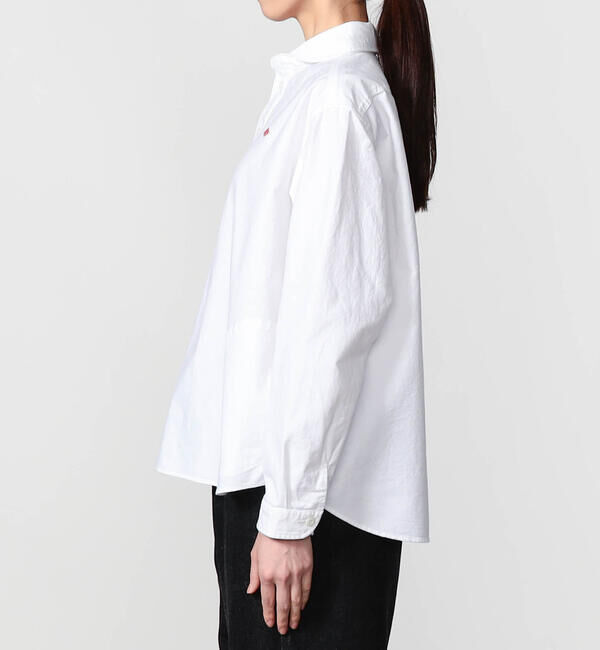 DANTON「DANTON | オックスフォード 丸襟プルオーバーシャツ SOLID WOMEN」|シャツ・ブラウス|