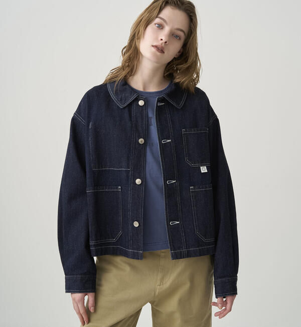 ORCIVAL「ORCIVAL | コットンヘンプデニム カバーオール WOMEN」|デニムジャケット|