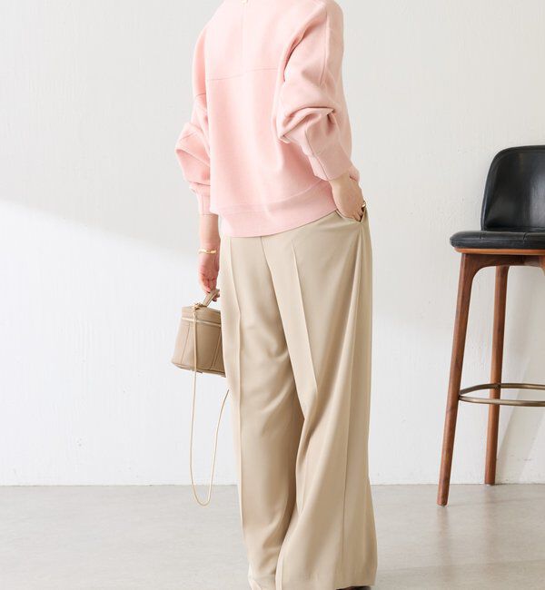  「ジップスウェットライクニット」|ニット・セーター|