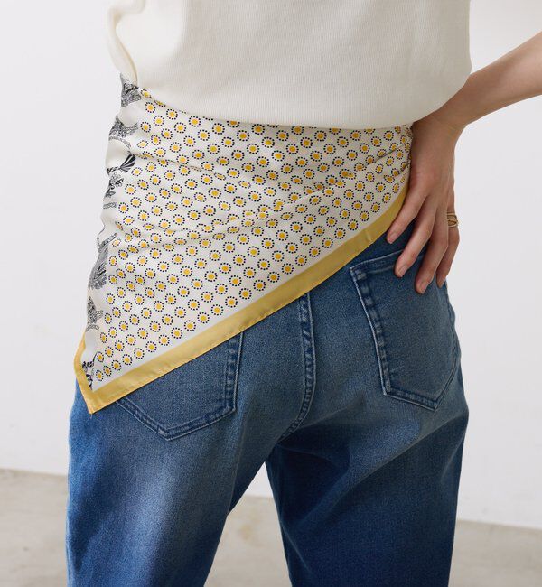  「【PAPILLONNER/パピヨネ】ミックス柄スカーフ」|マフラー|