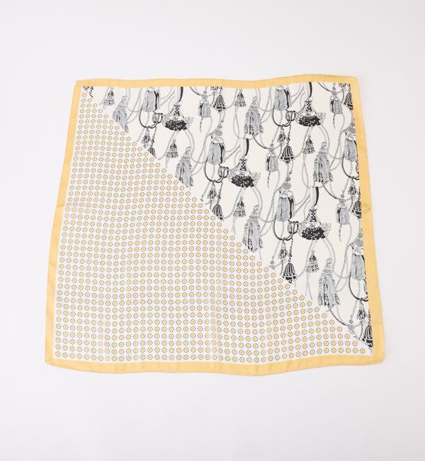  「【PAPILLONNER/パピヨネ】ミックス柄スカーフ」|マフラー|