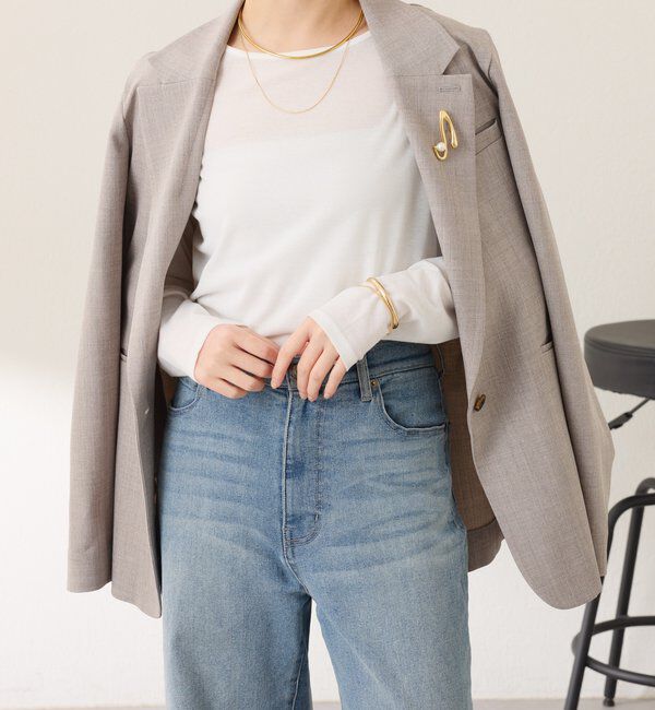  「ベーシックシアーロンT」|Tシャツ・カットソー|