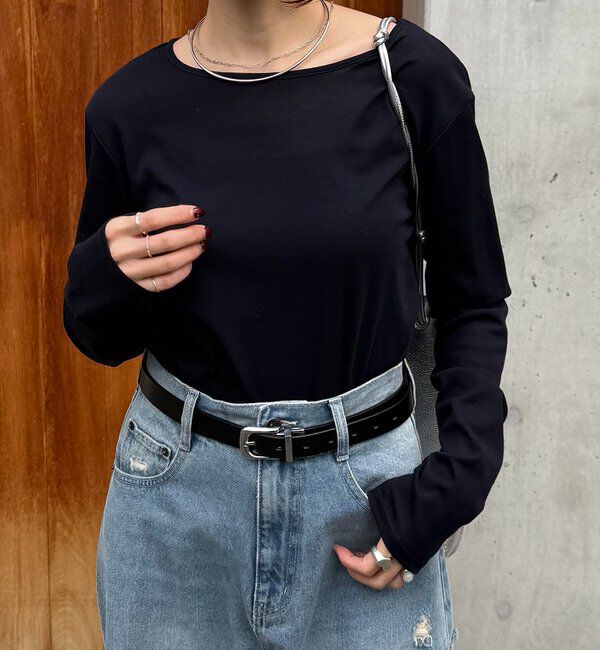  「ベーシックシアーロンT」|Tシャツ・カットソー|