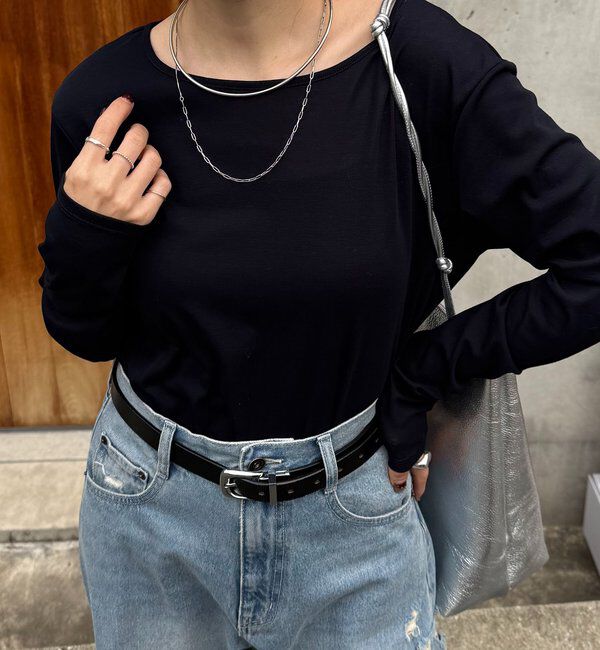  「ベーシックシアーロンT」|Tシャツ・カットソー|