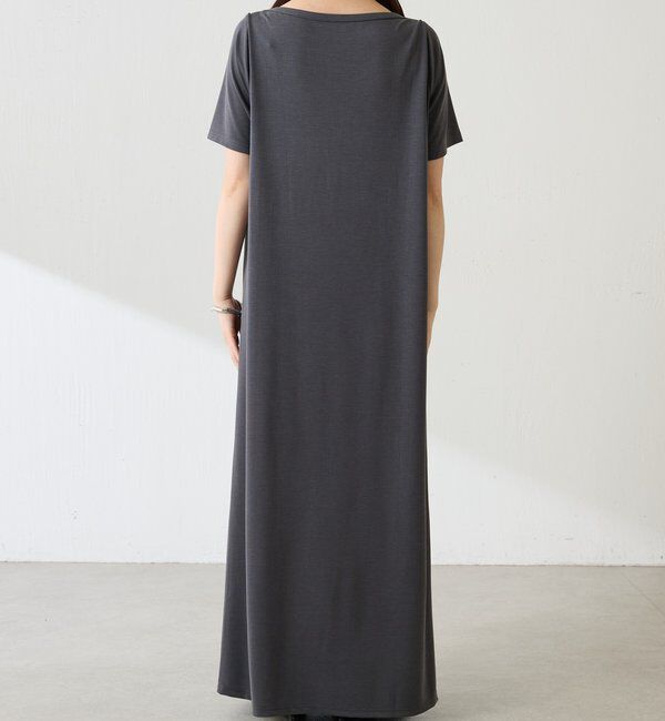  「【接触冷感】フロントドロストカットワンピース」|ワンピース|