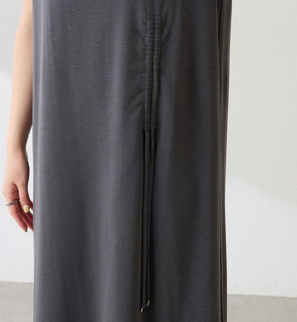  「【接触冷感】フロントドロストカットワンピース」|ワンピース|