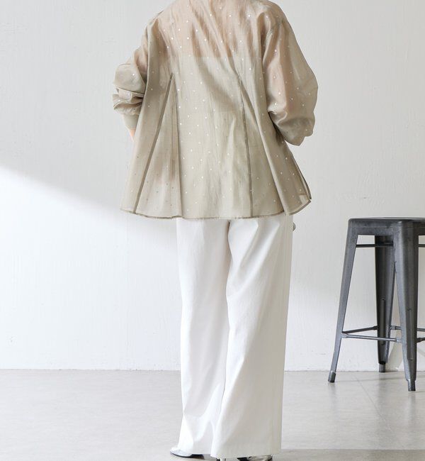  「【ロングシーズン使える】シアードットシャツ」|シャツ・ブラウス|