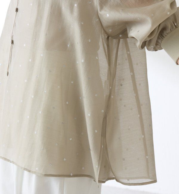  「【ロングシーズン使える】シアードットシャツ」|シャツ・ブラウス|
