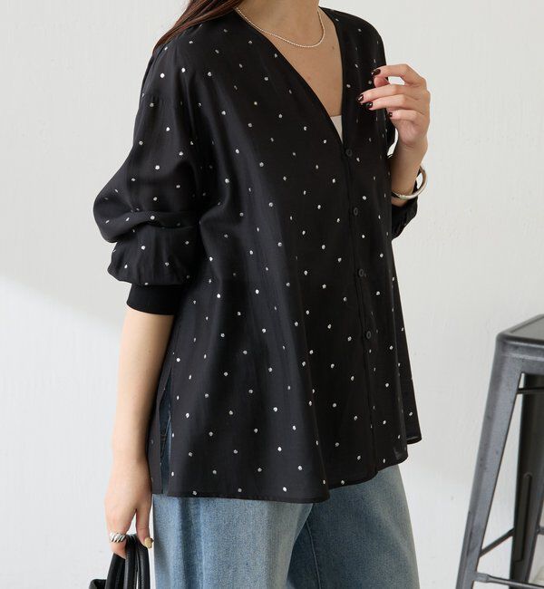  「【ロングシーズン使える】シアードットシャツ」|シャツ・ブラウス|