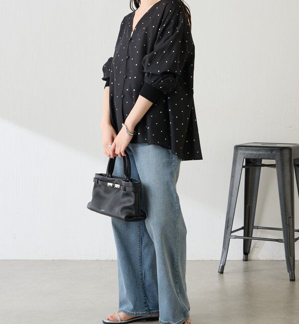  「【ロングシーズン使える】シアードットシャツ」|シャツ・ブラウス|