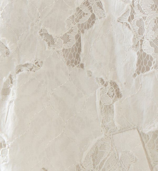  「ローン&times;レースキルトブルゾン」|ベスト・ジレ|