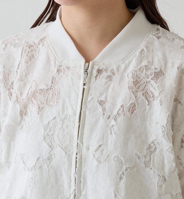  「ローン&times;レースキルトブルゾン」|ベスト・ジレ|