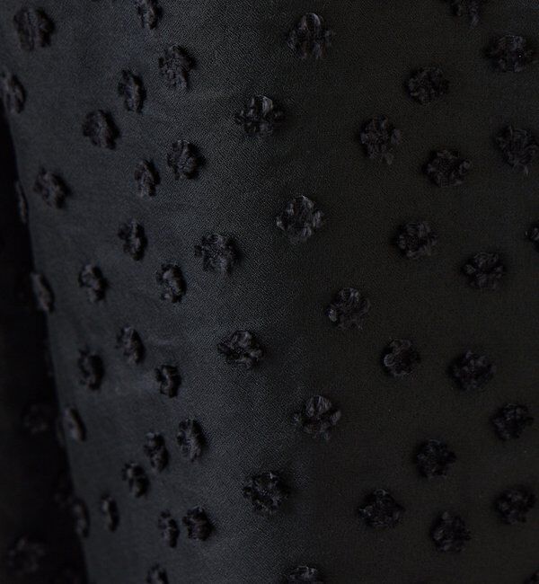  「【着映えデザイン】立体フラワーシアーワイドパンツ」|チノ|