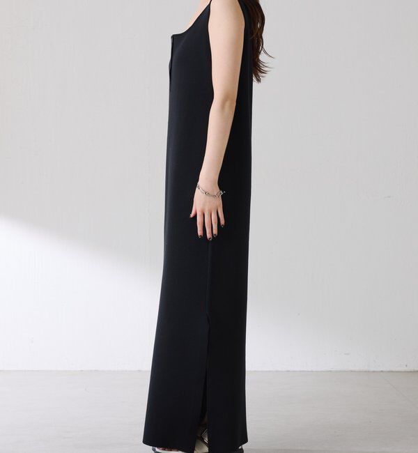  「【前後２通り/２サイズ展開】ミラノリブニットワンピース」|ワンピース|