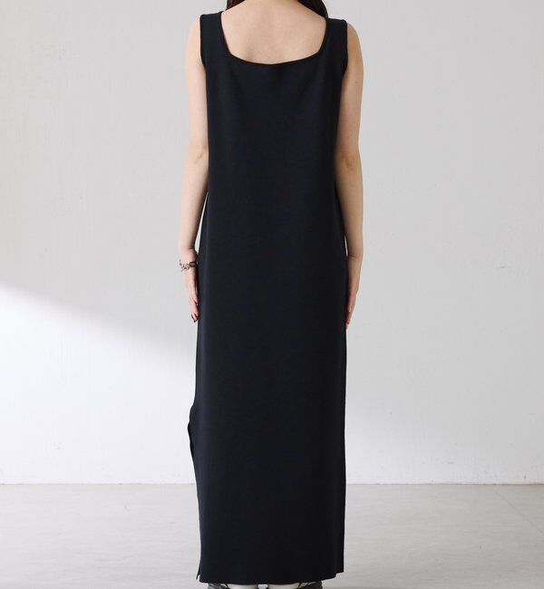  「【前後２通り/２サイズ展開】ミラノリブニットワンピース」|ワンピース|