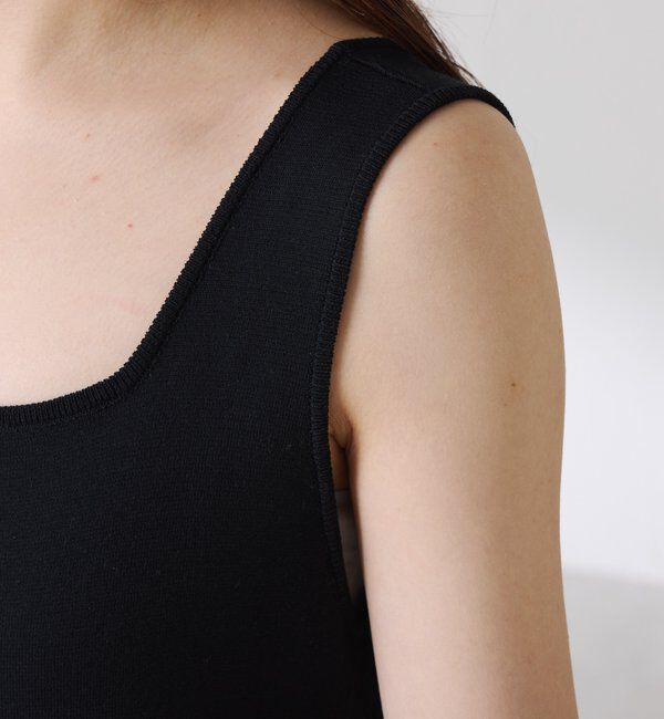  「【前後２通り/２サイズ展開】ミラノリブニットワンピース」|ワンピース|