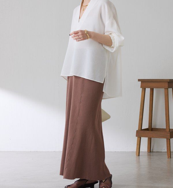  「【夏にも着れる長袖】ヴィンテージメッシュブラウス」|シャツ・ブラウス|