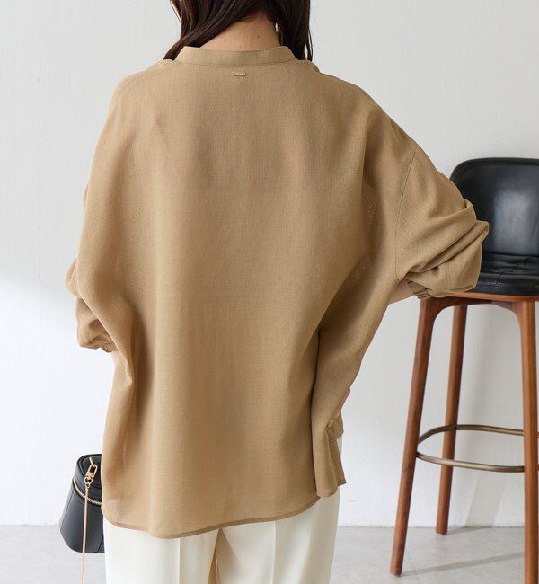  「【夏にも着れる長袖】ヴィンテージメッシュブラウス」|シャツ・ブラウス|