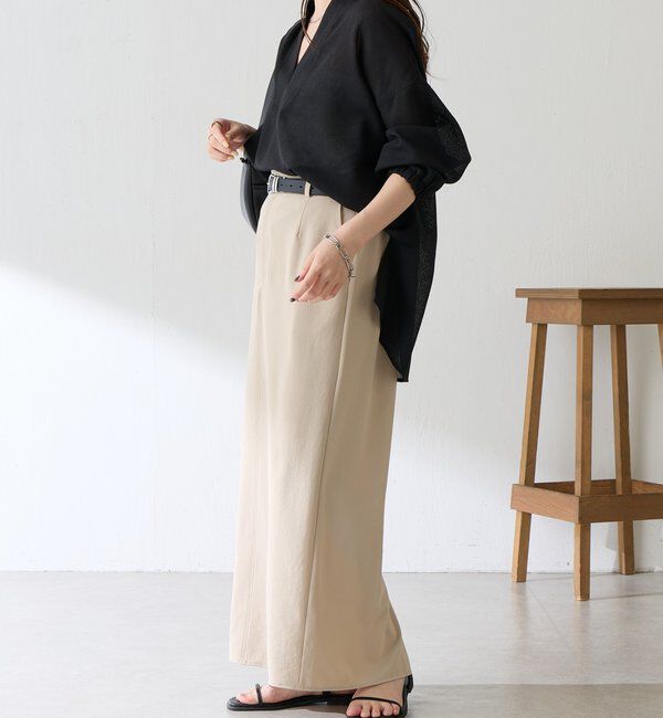  「【夏にも着れる長袖】ヴィンテージメッシュブラウス」|シャツ・ブラウス|