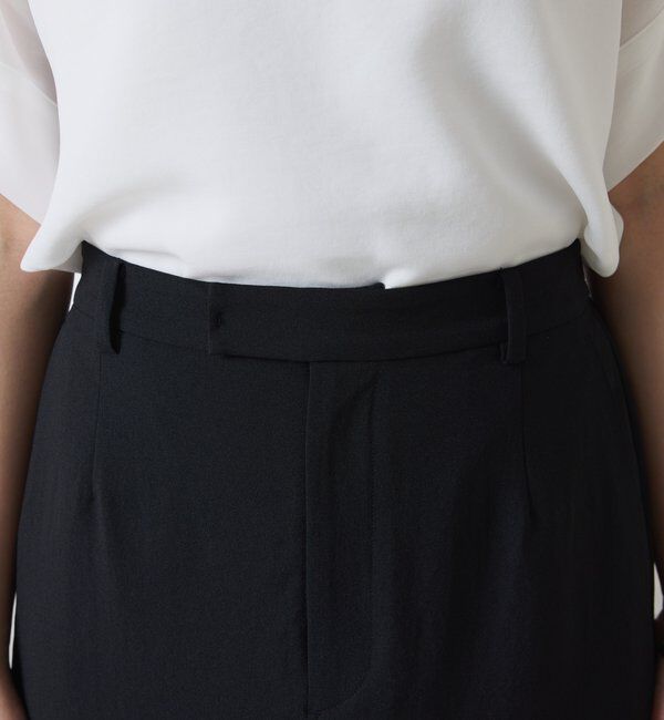  「【高機能/２サイズ展開】ジャージタイトスカート/セットアップ可」|スカート|