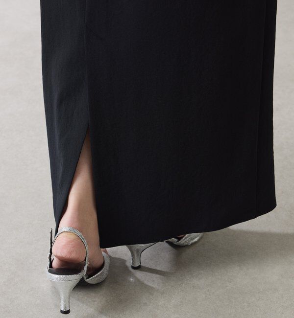  「【高機能/２サイズ展開】ジャージタイトスカート/セットアップ可」|スカート|