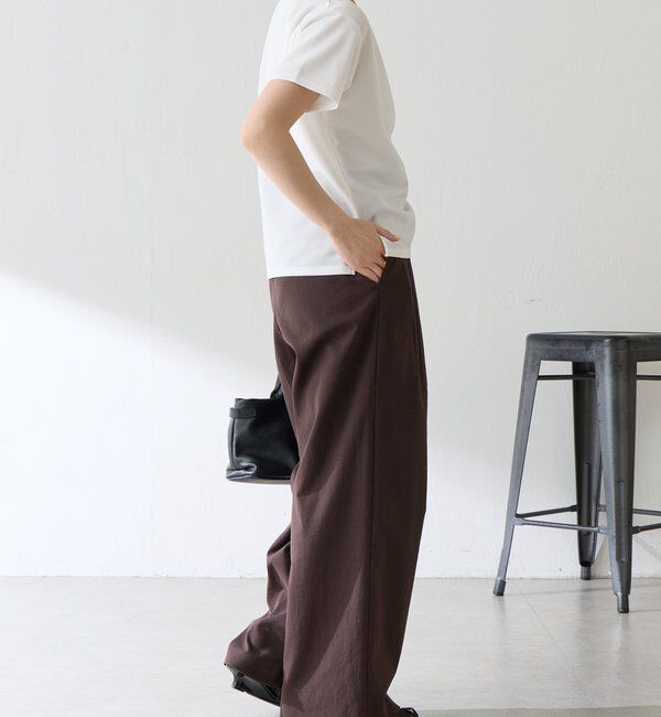  「【オンライン限定アイテム】ドロストＴブラウス」|Tシャツ・カットソー|