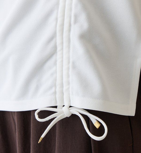  「【オンライン限定アイテム】ドロストＴブラウス」|Tシャツ・カットソー|