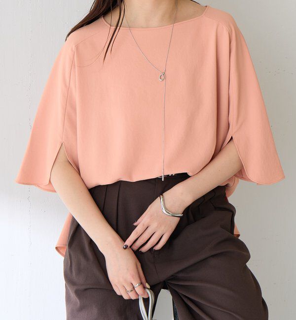  「【人気シリーズ/高機能】ジャージスクエアブラウス/セットアップ」|シャツ・ブラウス|