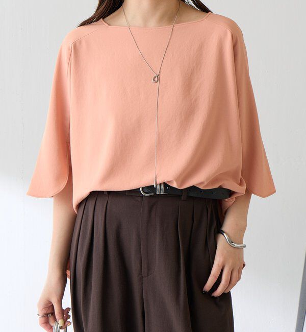  「【人気シリーズ/高機能】ジャージスクエアブラウス/セットアップ」|シャツ・ブラウス|