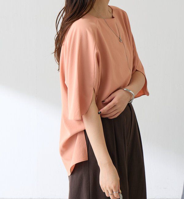  「【人気シリーズ/高機能】ジャージスクエアブラウス/セットアップ」|シャツ・ブラウス|