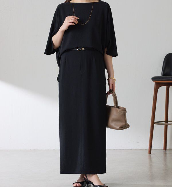  「【人気シリーズ/高機能】ジャージスクエアブラウス/セットアップ」|シャツ・ブラウス|