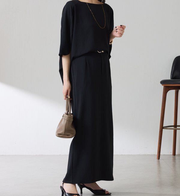  「【人気シリーズ/高機能】ジャージスクエアブラウス/セットアップ」|シャツ・ブラウス|