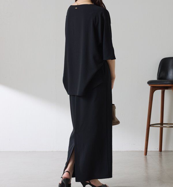  「【人気シリーズ/高機能】ジャージスクエアブラウス/セットアップ」|シャツ・ブラウス|