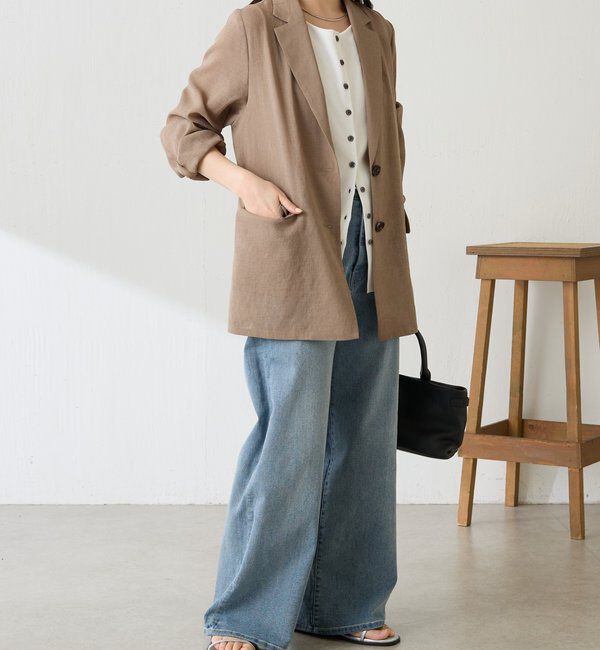  「【軽量/冷房対策】ダブルポケットシアージャケット」|ベスト・ジレ|