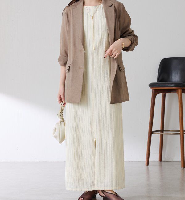  「【軽量/冷房対策】ダブルポケットシアージャケット」|ベスト・ジレ|