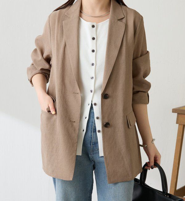  「【軽量/冷房対策】ダブルポケットシアージャケット」|ベスト・ジレ|